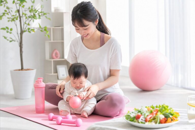 佐賀で始める産後ダイエット|体の変化を知って無理なく整える